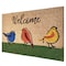 First Concept First Concept 18 in. W X 30 in. L Multi-Color Welcome Birds Coir Door Mat FC-72028 - alternate 3